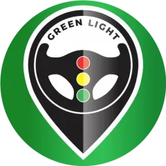 Green Light driving school logo